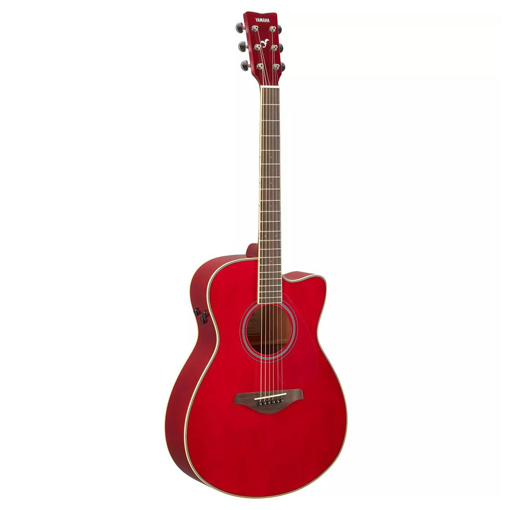 Yamaha FSC-TA TransAcoustic Acoustic-Electric Guitar – (RR: Ruby Red)
